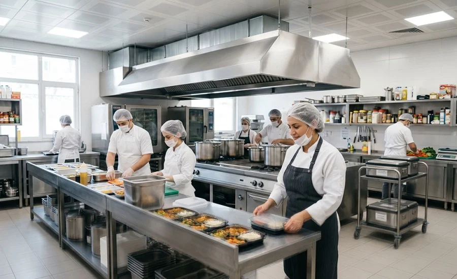 Fabrika ve Tesisler İçin Entegre Yemek Yönetimi